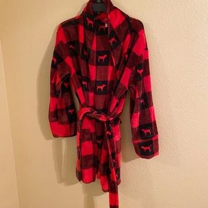 Victoria’s Secret PINK Plaid Robe